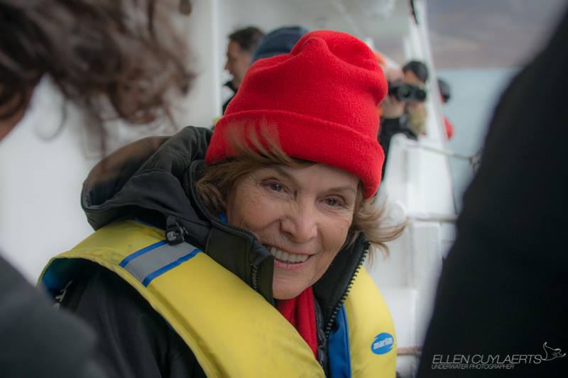 Mission Blue founder and National Geographic Explorer in Residence Dr. Sylvia Earle celebrated her 80th birthday during the expedition, and conducted her first-ever high Arctic dive!